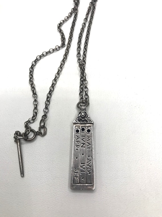 Vintage Pax Possessori Salvs Factori 925 Sterling… - image 3