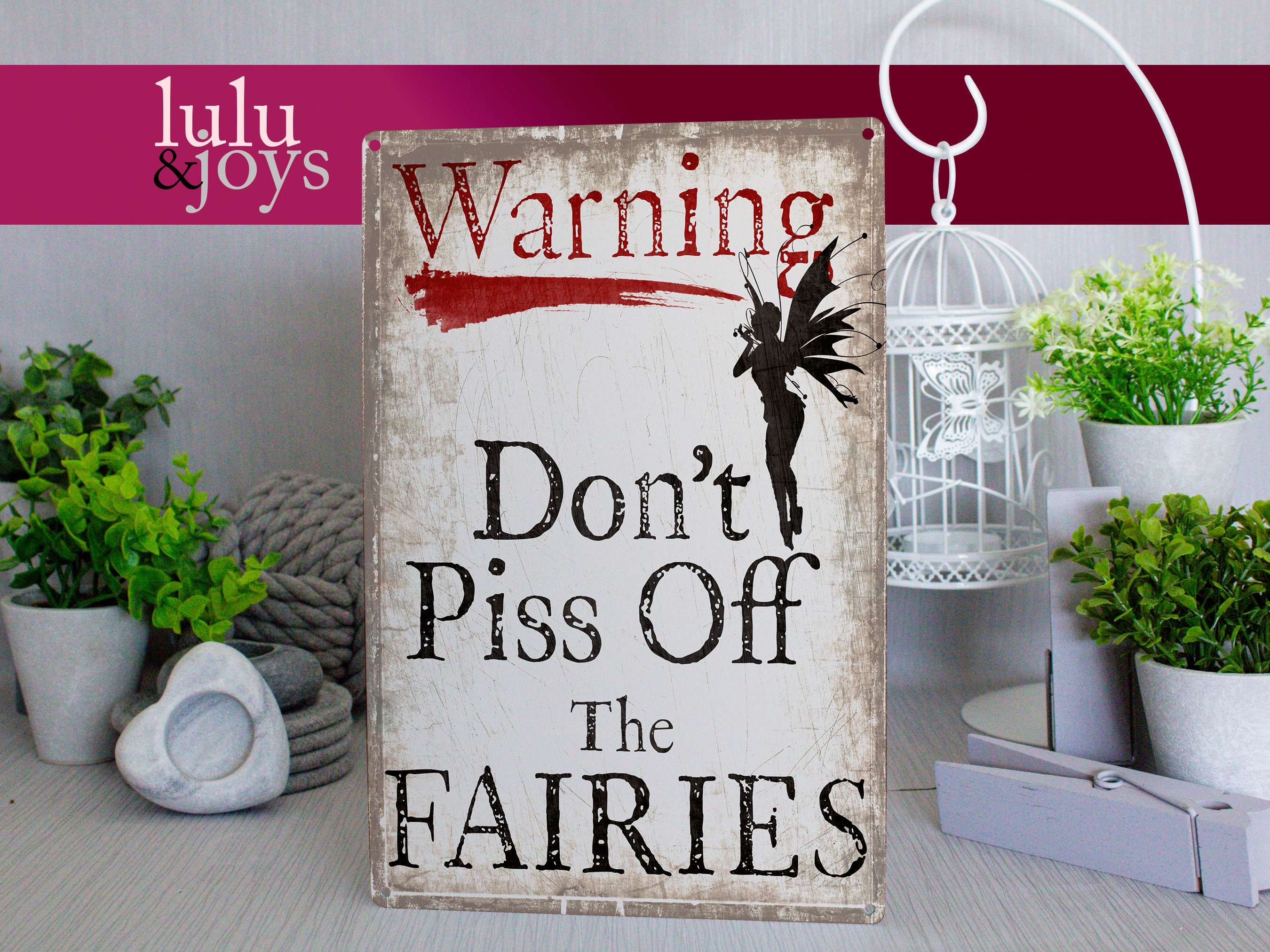 Piss off the Fairies - Etsy UK
