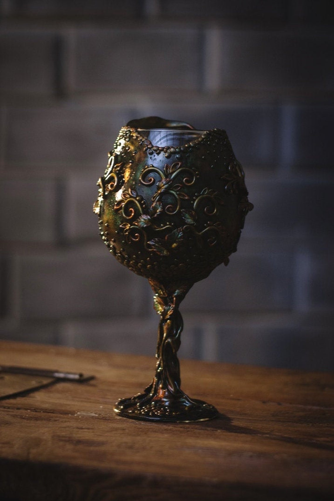 Dragon dragon eye glass wine glass Game of thrones glass Etsy
