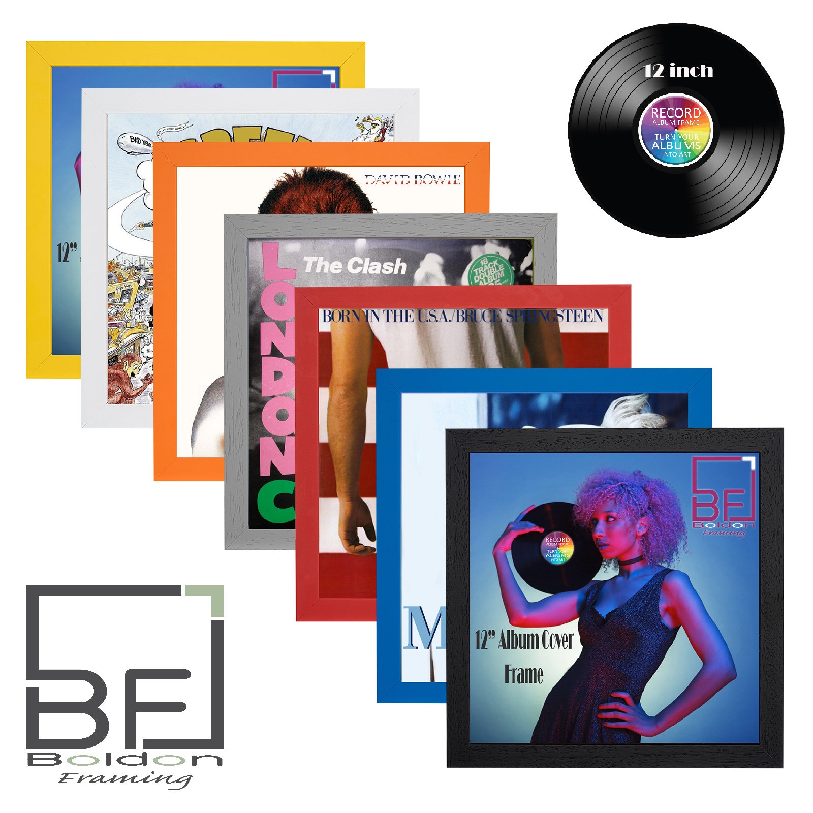 Vinyl Frame Wall Album Art Display Frame for LP 12 Etsy UK