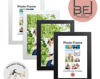 A1 A2 A3 A4 A5 Multi Pack Picture Frame Photo Frame Poster Certificate Frame Black White