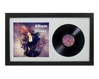 12" / 10" / 7" Double Vinyl LP Record and Album Cover Frame Memorabilia Wall Display