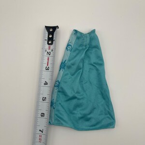 Disney Frozen Elsa Style Skirt Snowflake Print Blue Doll Accessory image 3