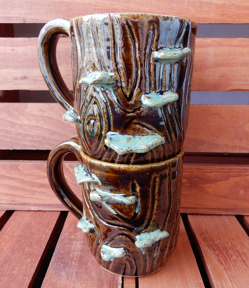 Tree Stump Mug Etsy