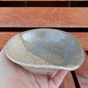 Spoon Rest/Tan and Green