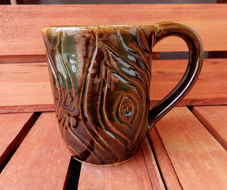 Tree Stump Mug Etsy
