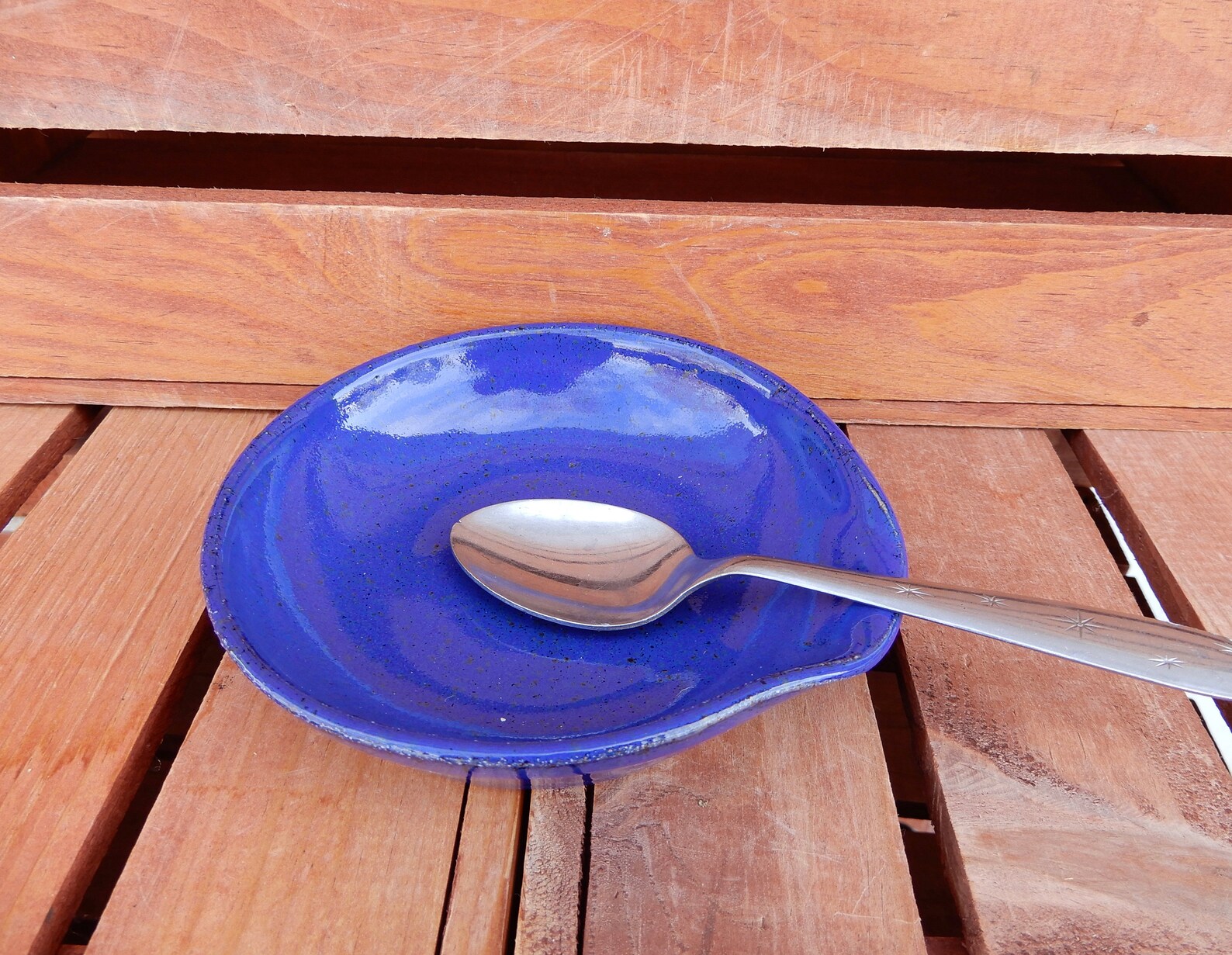 Spoon Rest/blue Etsy