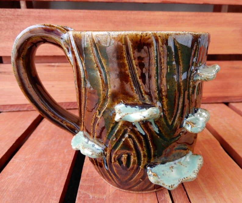 Tree Stump Mug Etsy