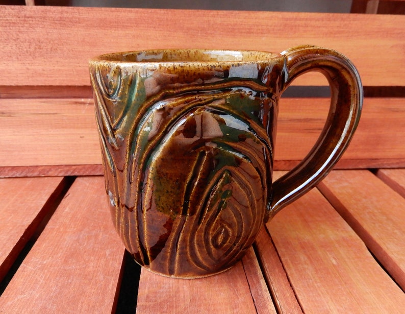 Tree Stump Mug Etsy