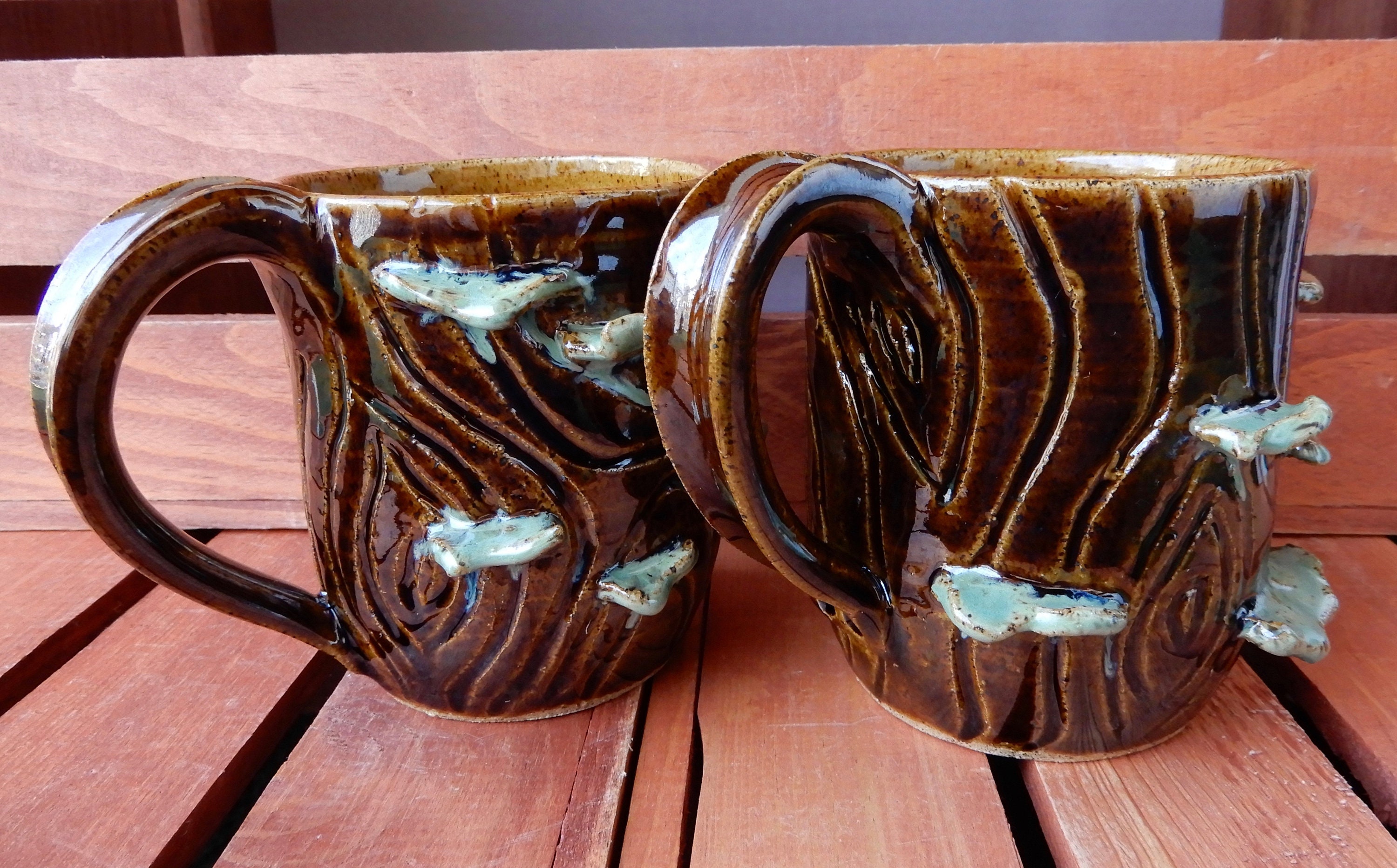 Tree Stump Mug Etsy