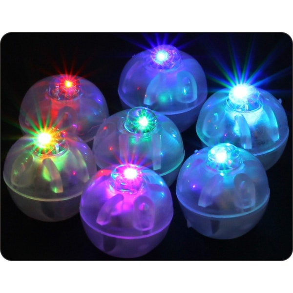 100 Leds de balle colorées pour ballons de fête de ballon -100 sphère Led Balloon Lights pour ballon