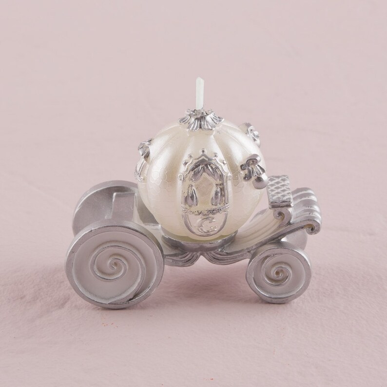 12 X Cinderella Carriage Wedding Favor Candle Favor Wedding Etsy