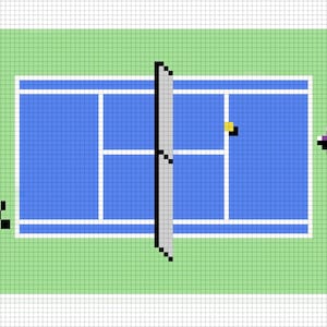 テニスニードルポイントデジタルリファレンス