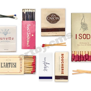 West Village Matchbook Print