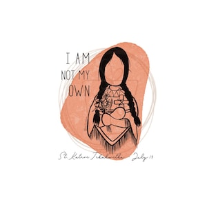 St. Kateri Tekakwitha Art Print / Saint Quote Art
