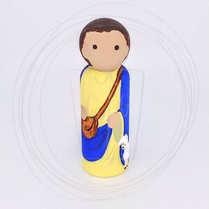 St. Drogo Wooden Saint Peg