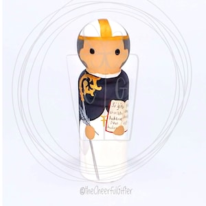 St. Albert the Great Wooden Saint Peg
