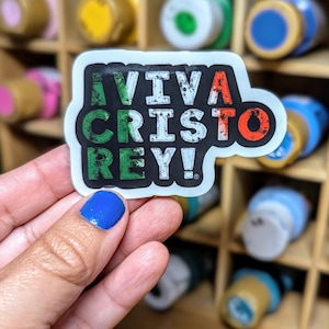 Viva Cristo Rey Sticker