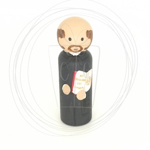 St. Ignatius of Loyola, Wooden Saint Peg