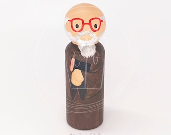 Bl. Solanus Casey Wooden Saint Peg