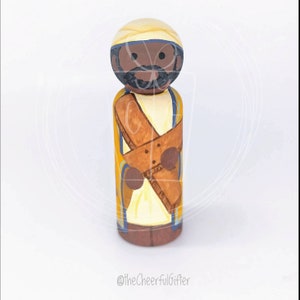 Simon of Cyrene Wooden Saint Peg