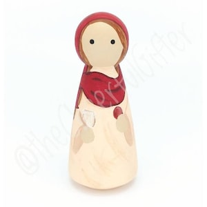 St. Mary Magdalene Wooden Saint Peg