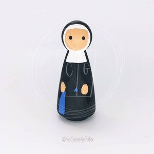 St. Pauline Wooden Saint Peg