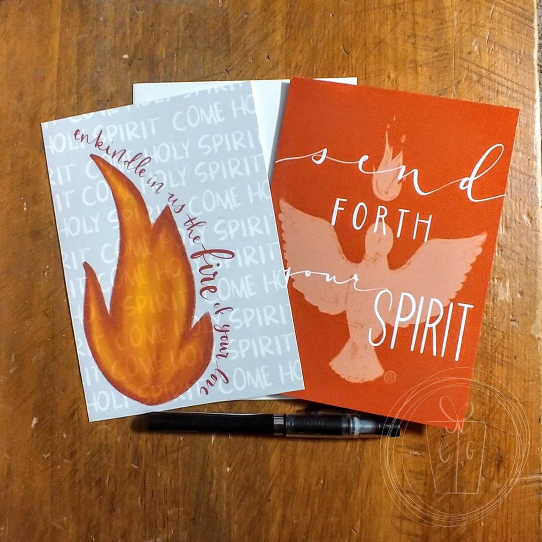 Confirmation / Holy Spirit / Pentecost Card - Etsy