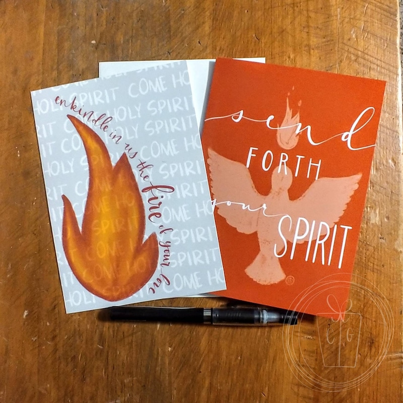 Pentecost Greeting Cards - Etsy