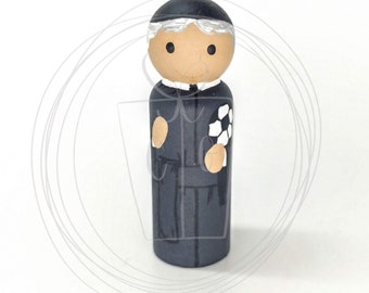 St. Luigi Scrosoppi Wooden Saint Peg