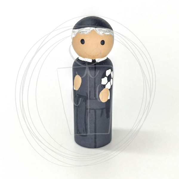 St. Luigi Scrosoppi Wooden Saint Peg