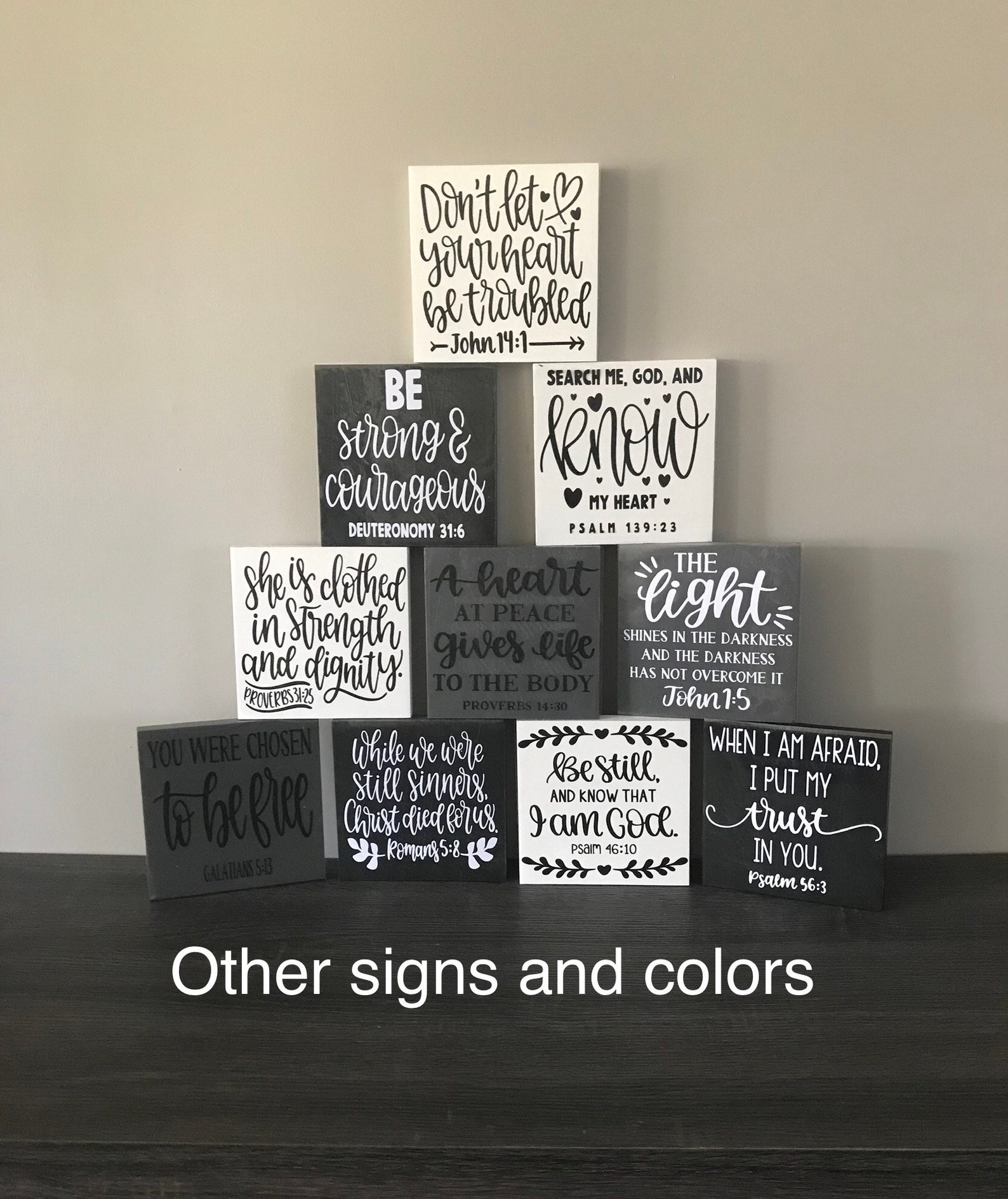Behold I Am With You Always, Sign, Small, Mini, Shelf Decor Sign ...