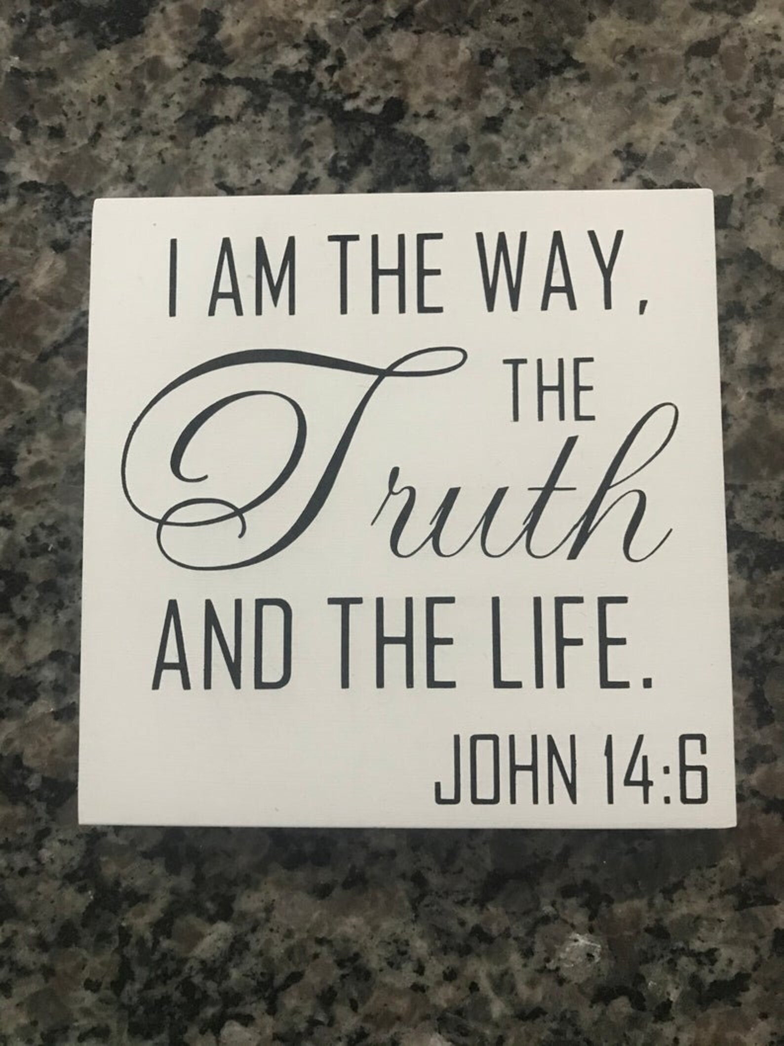 Mini Religious Signs Scripture Sign Bible Verse Block Sign | Etsy