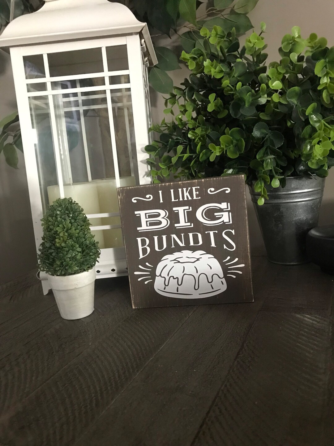 Small Bigf Sign I Like Big Bundts Sign, Baker Sign, Kitchen Sign, Baker Gift, Cake Sign ...