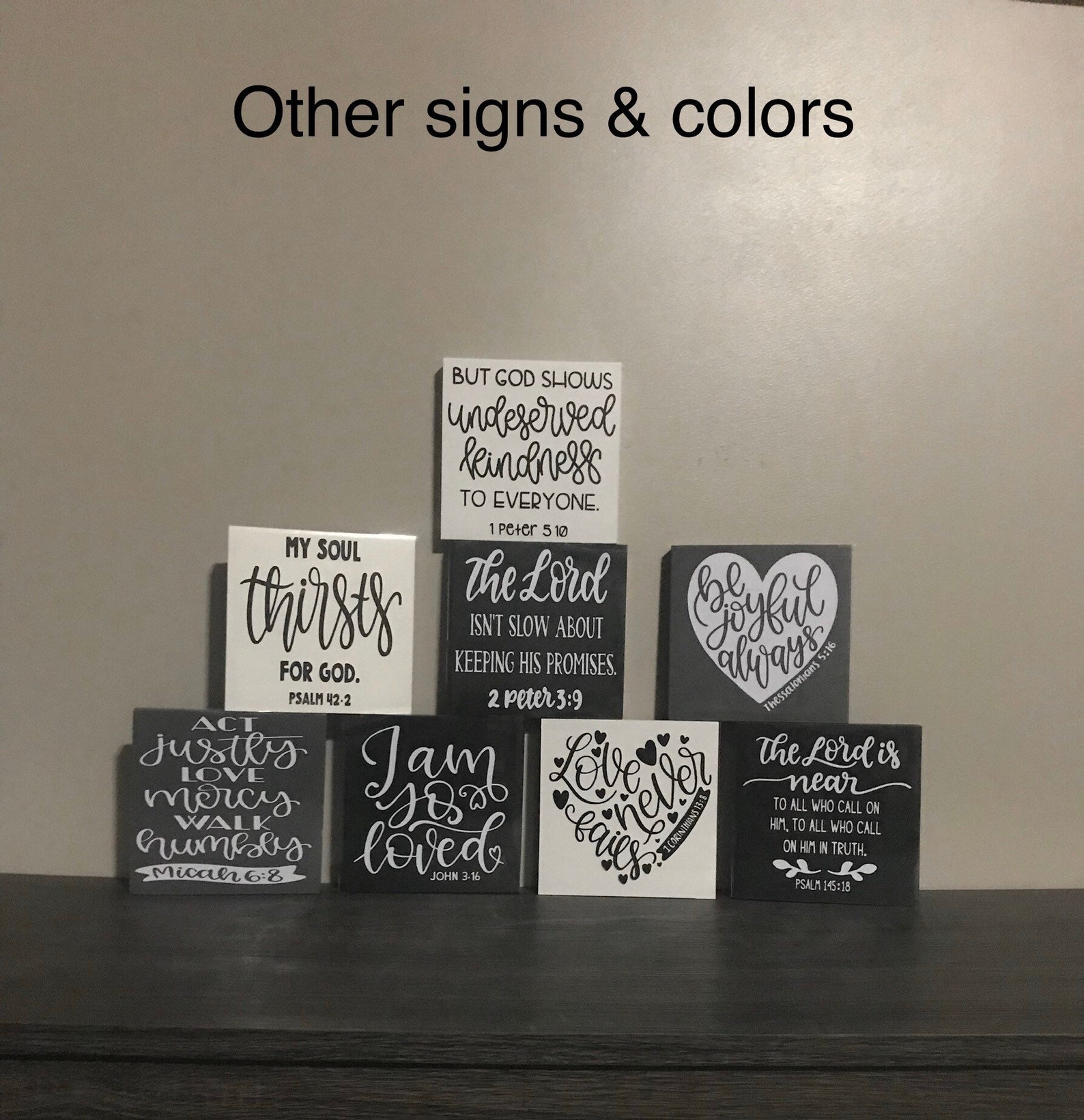 Behold I Am With You Always, Sign, Small, Mini, Shelf Decor Sign ...