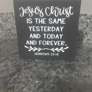 Jesus Christ Same Yesterday Today Forever Stock Vector (Royalty Free) 1999038299