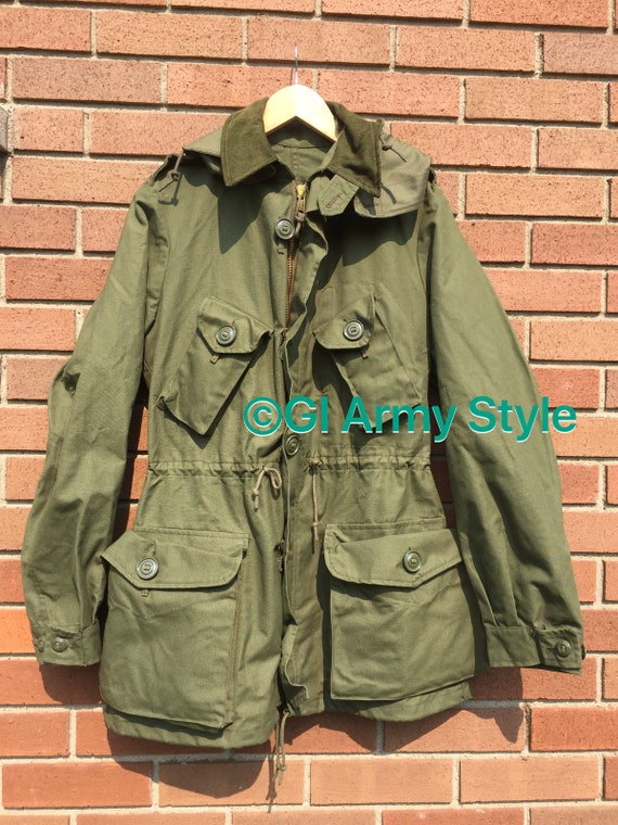 1986 Canadian Mark II OG107 Combat Jacket Size 38R