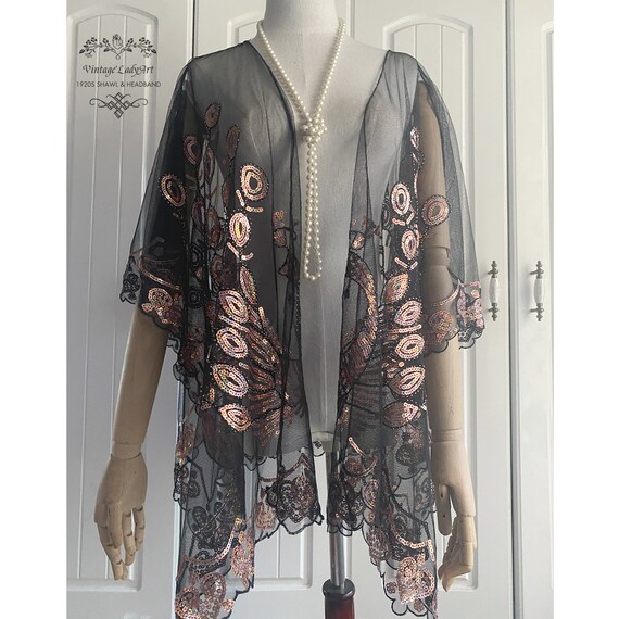Beaded 2025 evening wrap