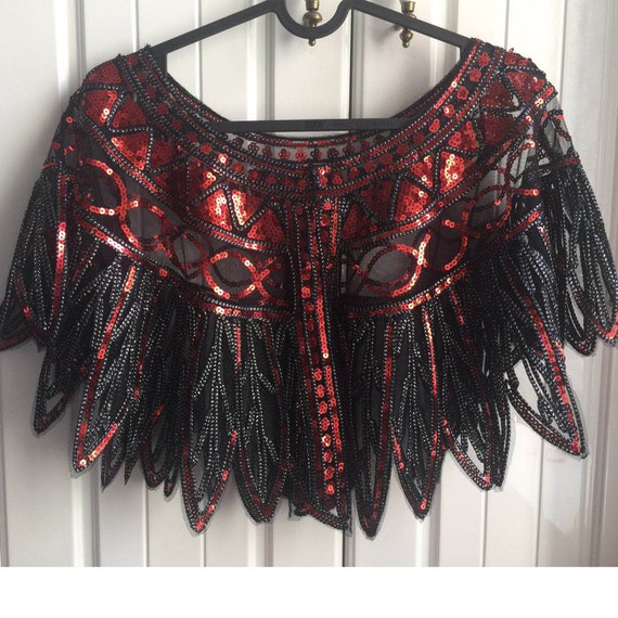 1920s beaded shawl