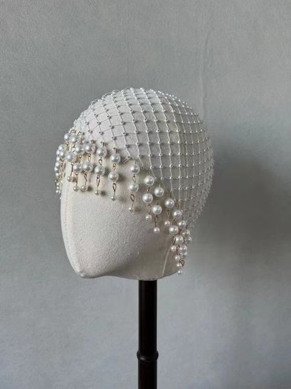 How To Create An Embellished Headband With Pearls - Bangstyle - House of  Hair Inspiration
