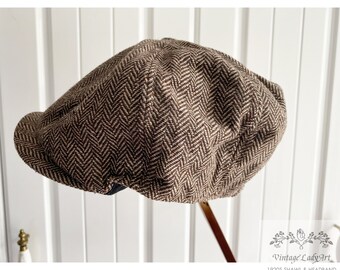 1920s Gatsby Newsboy Cotton Flat Hats 