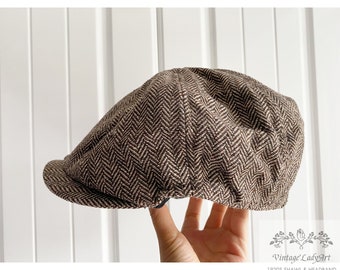 1920s Gatsby Newsboy Cotton Flat Hats 