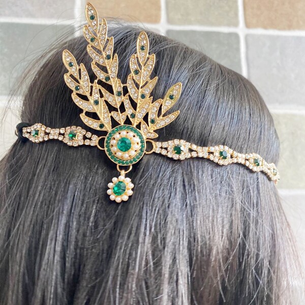 1920s pearl headpiece