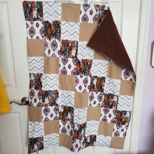 Horse Baby Blanket Etsy