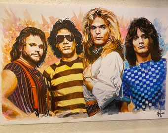 Van Halen Watercolors