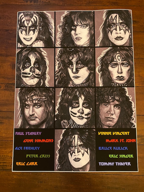 KISS 50 Years - Etsy