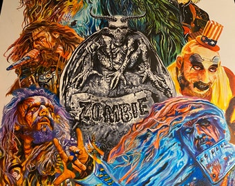 Rob Zombi Collage