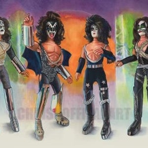 Mego Kiss Dolls - Etsy Mego Kiss Dolls - Etsy