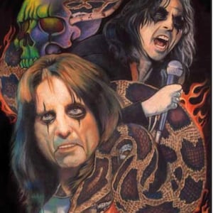 Alice Cooper and the Snake