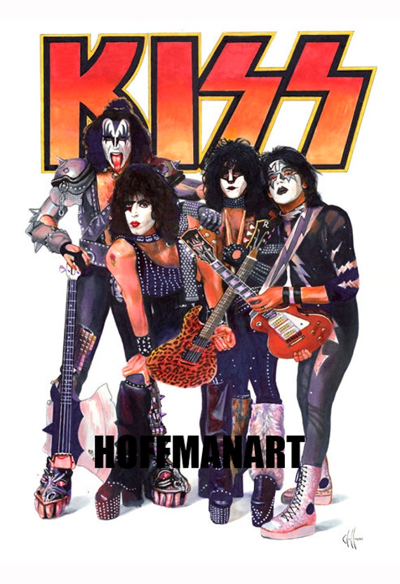  Kiddo Kat - Kiss, Tour 2016 » Konzertplakat/Premium Poster, Live Konzert Veranstaltung